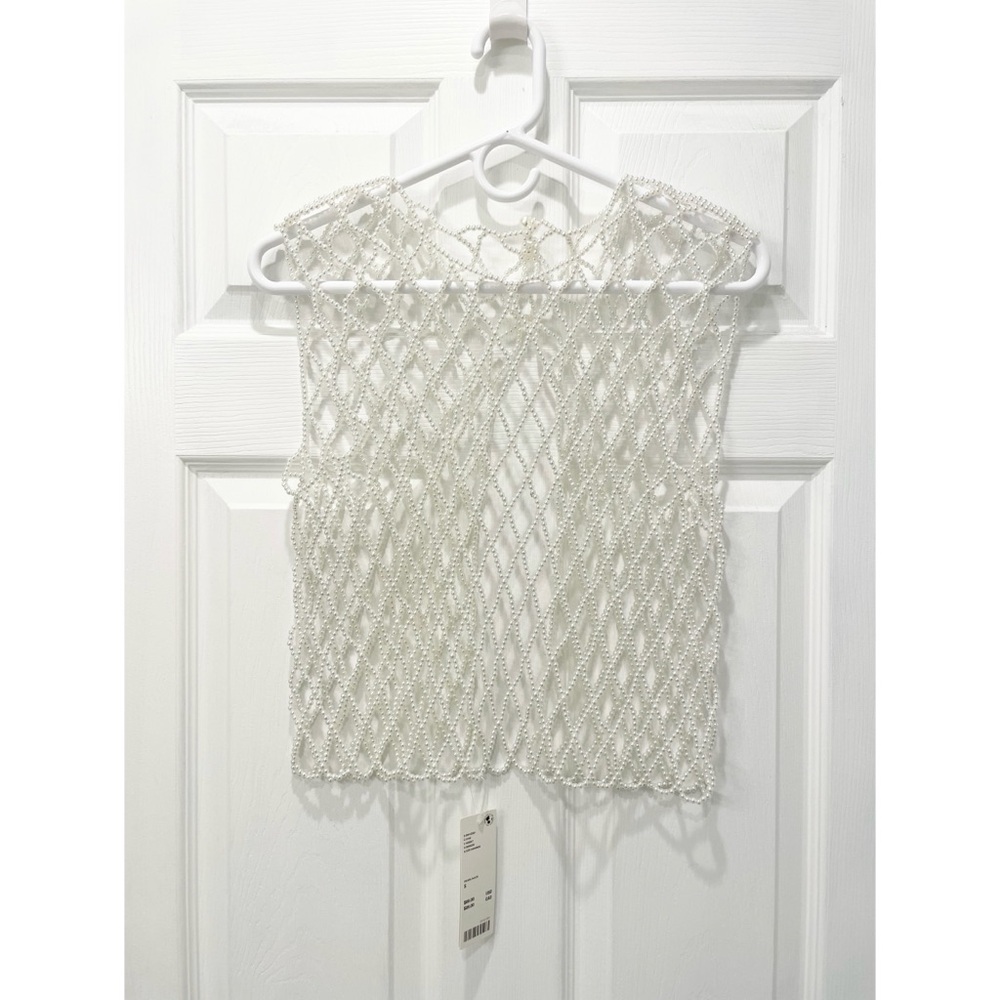 Urban Outfitters Pearl Open-Back Top